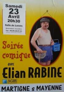 Affiche elian rabine